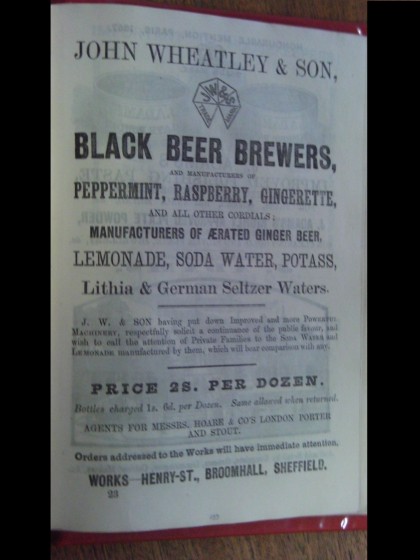 Advert for Black Beer Brewers | Photo: SALS 