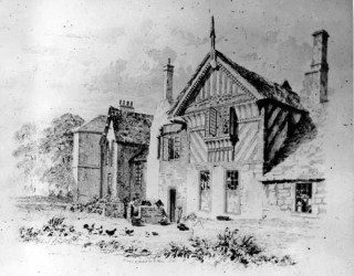 'Engraving of Broom Hall, Broomhall Road' by E. Blore, 1818 (PS s05436)