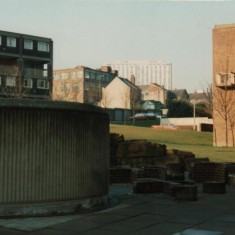 Exeter flats playground, February 1980 | Photo: Tony Allwright