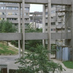 Walkways in the sky, Broomhall Flats. July 1978 | Photo: Tony Allwright