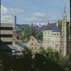 Springfield School and Hallamshire Hospital, September 1979 | Photo: Tony Allwright