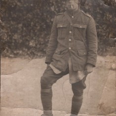 James William Cooper (aged 19) in France, c.1915 | Photo: Edward Bell