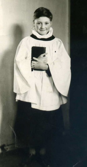 St Silas choir boy 1958 | Photo: Roger Barton