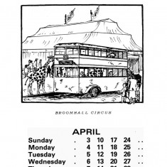 Broomhall Calendar 1983. April: page 1 of 4 | Photo: Mike Fitter