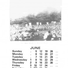 Broomhall Calendar 1983. June: page 1 of 3 | Photo: Mike Fitter