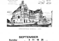 The Broomhall Calendar 1983: September ~ Back to School