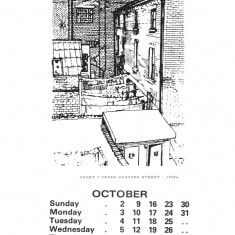 Broomhall Calendar 1983. October: page 1 of 3 | Photo: Mike Fitter