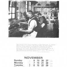 Broomhall Calendar 1983. November: page 1 of 3 | Photo: Mike Fitter