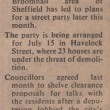Havelock Street ~ Street Party 1979 