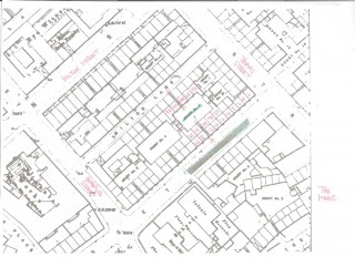 Elsie's annotated map of Broomhall Streets around Hodgson Street | Photo: Our Broomhall