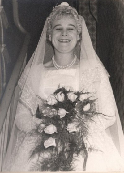 Barbara Colliver on her wedding day, 1961 | Photo: Barbara and Geoffrey Colliver