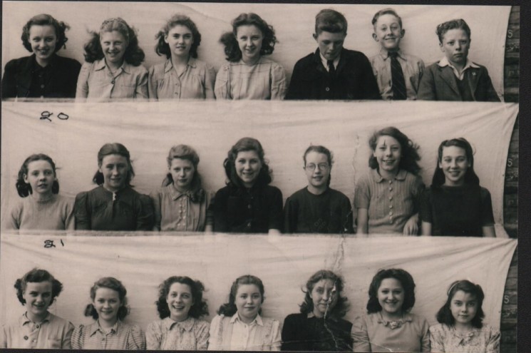 Springfield School: Class of 1947 | Photo: Maureen Brown