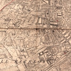 1873 Sheffield Map based on the 1850 Ordnance Survey, with revisions to 1873 | Map: SALS