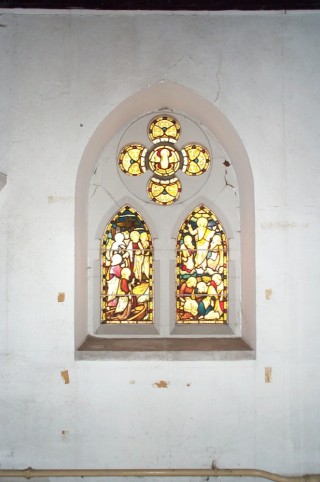 Window on South East Nave wall, St Silas Church. 2013 | Photo: Richard Bakewell
