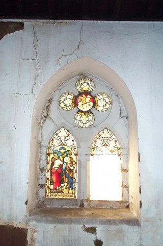 Window on South East Nave wall, St Silas Church. 2013 | Photo: Richard Bakewell