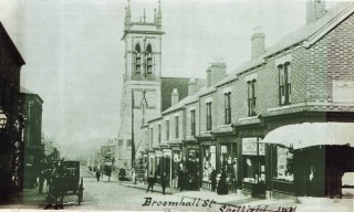 View of Broomhall St by photographer J W Mottershaw. 1901 | Photo: Broomhall Centre