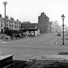 Bath Street at junction of Headford Street.1965 | Photo: SALS PSs13397 & H. Ainscough