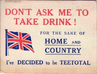 Don't Ask Me To Take Drink! 1916 | Photo: Suzanne Cam