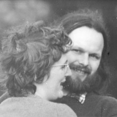 Polly Blacker and Tony Cornah. 1978 | Photo: Polly Blacker / Tony Cornah