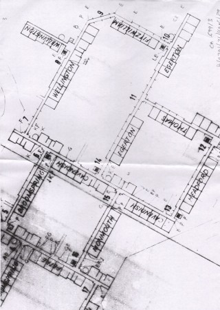 Broomhall flats planning brief map. | Photo: SALS CA 6993/H/0701/21