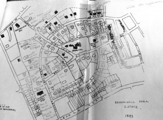 Broomhall Park map of 1893 by The Victorian Society | Photo: BPA