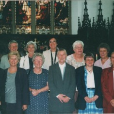 Josie Moore (back row far left), Audrey Russell (front row, third from left). 1998 | Photo: Audrey Russell