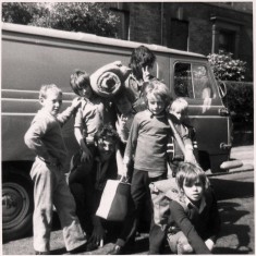 Boys preparing to go on a camping trip. 1970s | Photo: Our Broomhall
