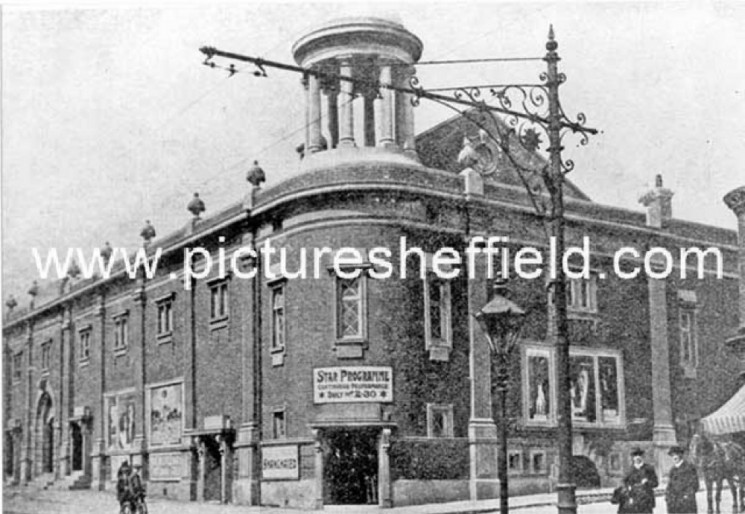 The Star Picture House, Ecclesall Road junction of William Street. Unknown year | Photo: SALS PSs02709