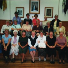 St Silas Guide reunion, group photograph. 13 October 2001 | Photo: Audrey Russell