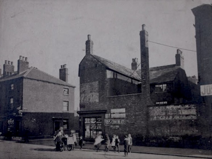 Site of Joseph Pickering & Sons Ltd packaging works, Moore St, Sheffield. 1906 | Photo: SALS MD7781