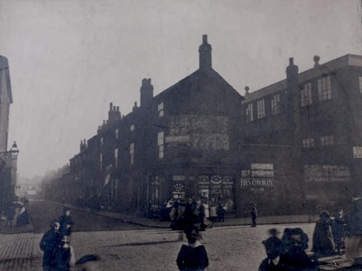 Site of Joseph Pickering & Sons Ltd packaging works, Moore St, Sheffield. 1906 | Photo: SALS MD7781