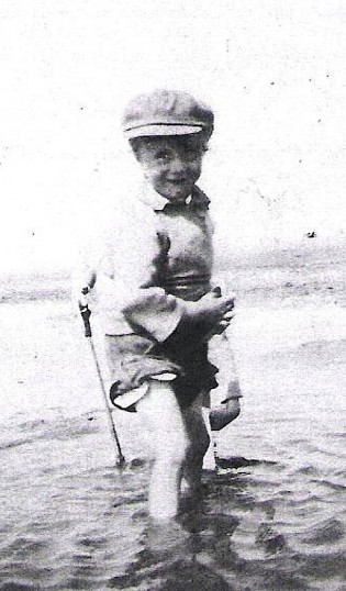 George Cunningham as a toddler. 1920s | Photo: Pamela Jackson