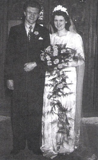 Herbert 'Billy' Cunningham and Janet Cunningham. 28 December 1948 | Photo: Pamela Jackson