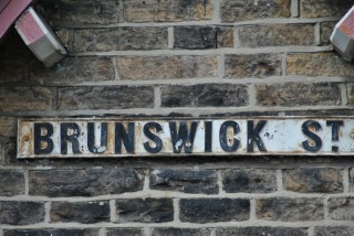Street Sign for Brunswick Street. 2014 | Photo: Our Broomhall 
