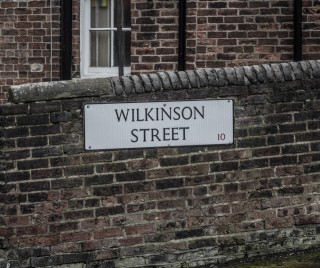 Street Sign for Wilkinson Street. 2015 | Photo: Mark Sheridan