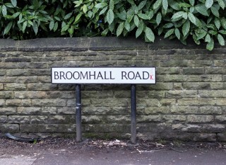 Street Sign for Broomhall Road. 2015 | Photo: Mark Sheridan