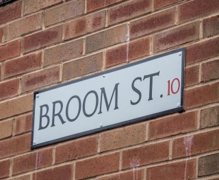 Street Sign for Broom Street. 2015 | Photo: Mark Sheridan