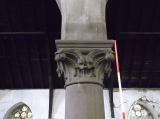 Photo 3: Column 2. The capital. | Photo: Our Broomhall