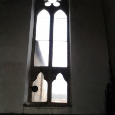 Window matching number 9 in the chancel survey plan. | Photo: Our Broomhall