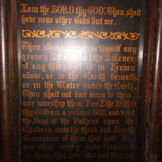 Reredos screen in the chancel of the St Silas Church. | Photo: Our Broomhall