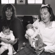 Broomhall babies. 1992 | Photo: Broomhall Centre