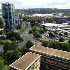 Ring Road from Hanover Tower. 2014 | Photo: Our Broomhall