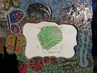 Mosaic map of Broomhall. 2013 | Photo: Our Broomhall