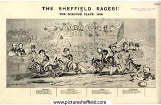 Sheffield Races. 1868 | Photo: SALS