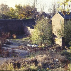 Wasteground, possibly near Lynwood Gardens. c.1988 | Photo: Broomhall Centre