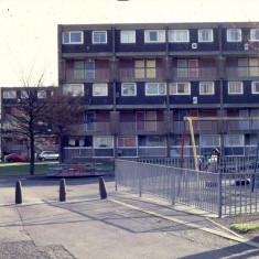 Flats, c.1988 | Photo: Broomhall Centre