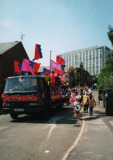 Carnival: Wards brewery float, 1990s