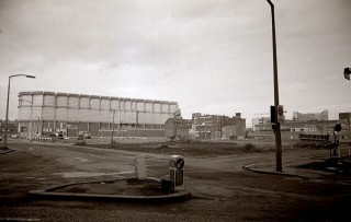 Moore Street substation from Young Street, early 1970s. | Photo: Edward Mace