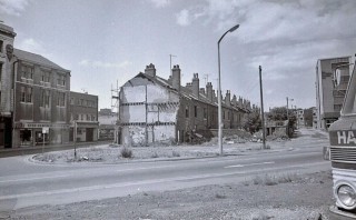 Clarence Street / Ecclesall Rd demolition, 1970s. | Photo: Edward Mace