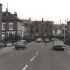 Havelock Square with boy in road, May 1979 | Photo: Tony Allwright